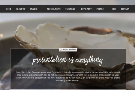 Nieuwe website Maravillas